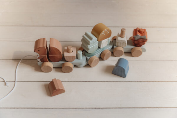 Stacking Train Squirrel - Forest Friends FSC